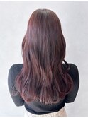 ロングくびれヘア美髪韓国ヘア顔周りレイヤー_ba549461