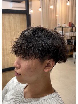 エッジ(EDGE) 大分メンズツイストスパイラルパーマ刈り上げマッシュショート