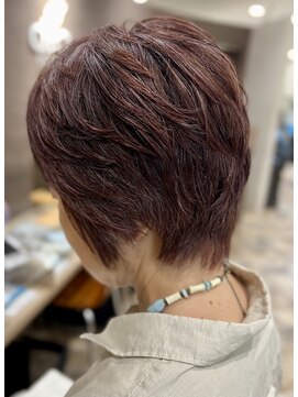 ヴィサージュ ディオ 柏モディ店(VISAGE dio) 「夏も快適！すっきり襟足のふんわりショート」