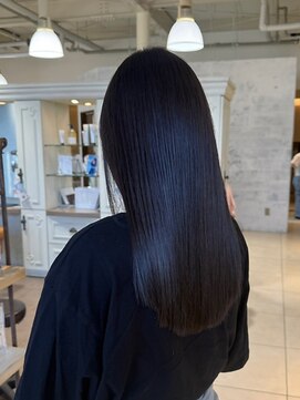 オブジェ シエル(obje't ciel) 【obje't ciel】髪質改善ストレート/ロング【佐藤早希】