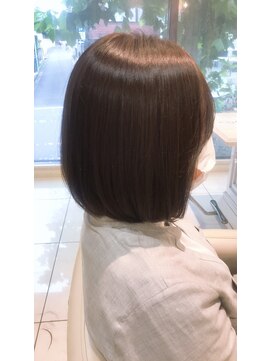 アッシュ 西荻窪店(Ash) イルミナカラーで艶サラボブ