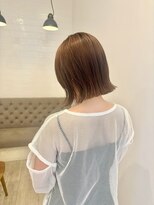 ラヴィズム 長岡店(LUVISM)&nbsp;◎ダブルカラー韓国ヘアー顔周りレイヤーおくれ毛ボブ長岡/宮関