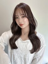 シー(SEA)&nbsp;ショコラカラー/くびれ巻き2wayバング