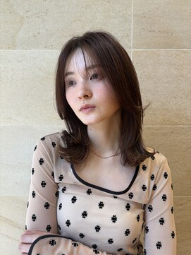 ソト 銀座(soto.) ミディアムヘア/暗めカラー/デザインカラー/銀座