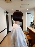 切りっぱなしタッセルボブ