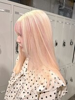 エゴ 池袋(EGO) ブロンド/ピンク/スライシングデザイン