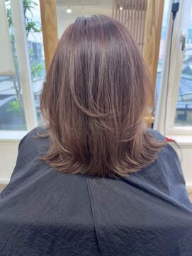 ハーツ(Heart's) 白髪ぼかし/脱白髪染め/くびれヘア