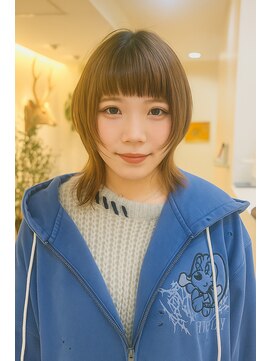 クク(KuKu) ショートウルフ。