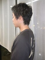 ロット(lot)&nbsp;【kanau】メンズショート／ピンパーマスタイル