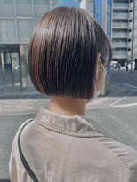 オーガニック アトリエ 大宮(organic+atelier)&nbsp;冬の美人見せ◎丸み黒髪ボブ×大人ナチュラル30代40代