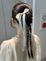 トリッカ 代官山(tricca) カチモリヘア/個性的ヘア/お呼ばれヘア/ヘアセット/ヘアアレンジ