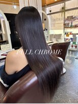 プルクローム(PULL CHROME) 韓国風黒髪ロング