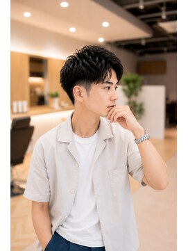 ブリリアント ヘアー ダイヤ(Brilliant Hair Dia) 爽やか好印象アップバングショート