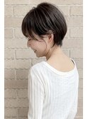丸みショートスタイル くびれショート