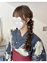 オウン(AUN) 浴衣ヘア