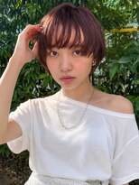 オーブヘアー ハル 佐野店(AUBE HAIR hal)&nbsp;20代・30代_マッシュショート_丸みボブ