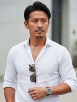 エムエイチバーバー 肥後橋(MH THE BARBER) 七三アップバングショート【肥後橋駅・西梅田・本町】