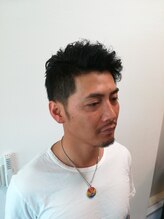 ヘアーサロン ココ(Coco) ダブルベースのメンズパーマスタイル