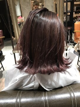 モードケイズ テソロ店(MODE K's) ピンクラベンダーグラデーションカラー