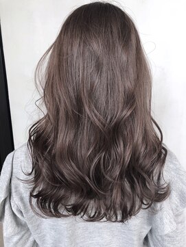 アルバム 銀座(ALBUM GINZA) ナチュラルアッシュローレイヤー_くびれセミディ_ba202901