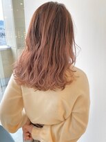 コワファースト  させぼ五番街店(COIFF1RST)&nbsp;バレイヤージュ×ピーチピンク♪