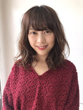 クート アンド シー 東川口(kuto and C) 東川口×ゆるふわパーマ×エアリー感×透明感カラー×エヌドット