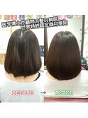 恒川かやの　の　髪質改善/パーソナルカラー