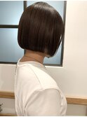 乾かしてキマるボブヘアー