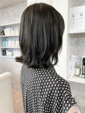 キャアリー(Caary) 福山市人気caary アッシュグレージュ ブルージュカラー