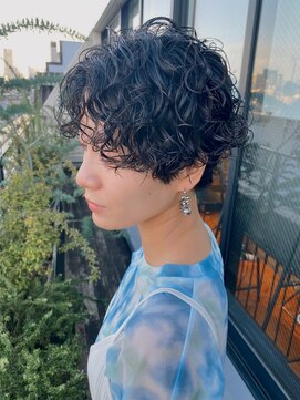 ベチカ(vetica) マッシュショート×スパイラルパーマ