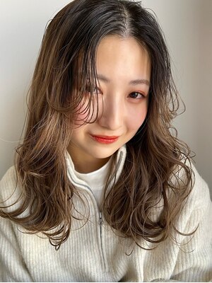 【カット+デジタルパーマ￥6400～】ふんわり揺れる毛先が女性らしさを演出★大人の抜け感はパーマで創る！