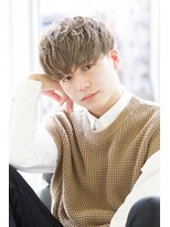 にもう&nbsp;韓国マッシュセンターパートツーブロックメンズカット1-3