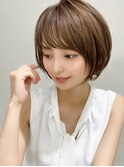 似合わせカット/ショート/デザインカラー/アースカラー/新宿