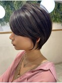 髪質改善/ショートボブ/透明感