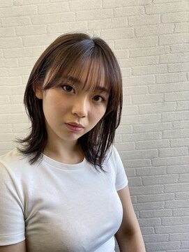 ルーツマーチン(ROOTSmartin) 肩レングスのくびれヘア