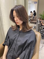 イニット 奈良新大宮(init.)&nbsp;20代 30代 40代 モテ髪 アースカラー オリーブベージュ