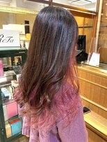 ネオリーブカップ 町田店(Neolive capu)&nbsp;インナーカラー×くすみピンク【町田/jr町田/町田駅】