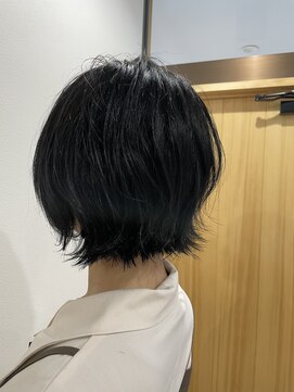 シロ(shiro.) ボブ/ネイビーブラック