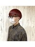 【Men’ｓ限定】 自然にまっすぐ/ カット＋低アルカリ縮毛矯正　12100→11000