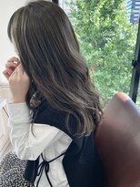 ヘアーアイスカルテット(HAIR ICI QUARTET) 大人可愛いブリーチなしグレージュオリーブベージュ