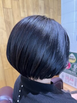 チアー ヘアリラクゼーション(cheer HAIRRELAXATION) 長持ち黒髪ショートボブ