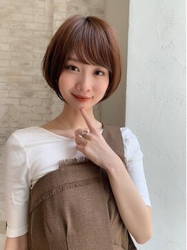 アンバー 池袋(amber) ボブ/レイヤーカット/ミルクティーベージュ[池袋駅]