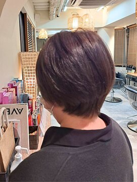 ヘアリゾート粋 トゥジュ 池袋東口店(tujuh) 丸みショートレイヤーボブ/骨格似合わせ