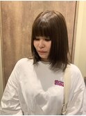 顔まわりレイヤー×伸ばし中hair