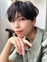 ラフィス ヘアー ヴォーグ 天王寺あべの店(La fith hair vogue)&nbsp;【La fith】マッシュショート×黒髪