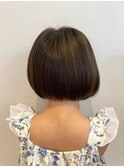 前髪短めミニボブ