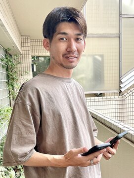 ファイブシーン アオヤマ(5SCENE AOYAMA) ベリショスパイキーショートセンターパートアップバングメンズ