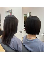 オーリーヘアー(Olliy hair) ぱつっとボブ