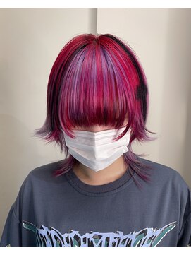 インク 渋谷(INK.) デザインカラー シャギーウルフ