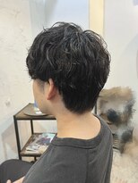 パーマ生かしカット